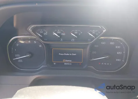 2020 GMC Sierra 1500 4Wd Double Cab Standard Box Elevation from USA, damaged, VIN 1GTR9CED4LZ218646